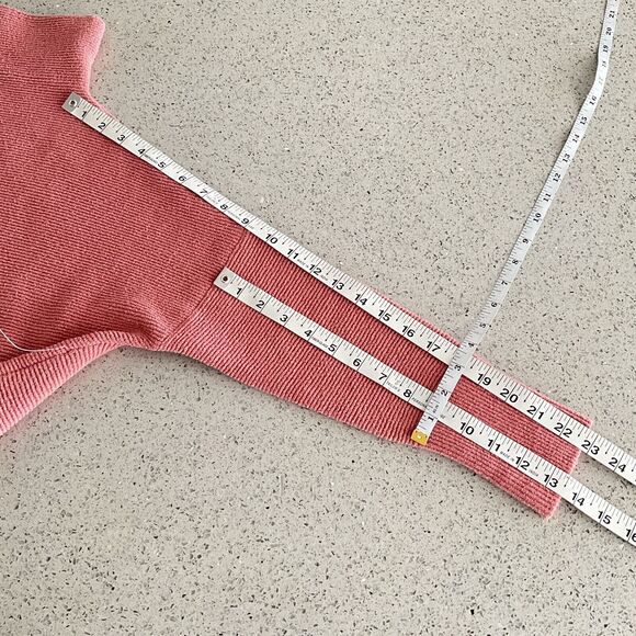 Free People Pink Ottoman Slouchy Pull Over Tunic S - Picture 9 of 13